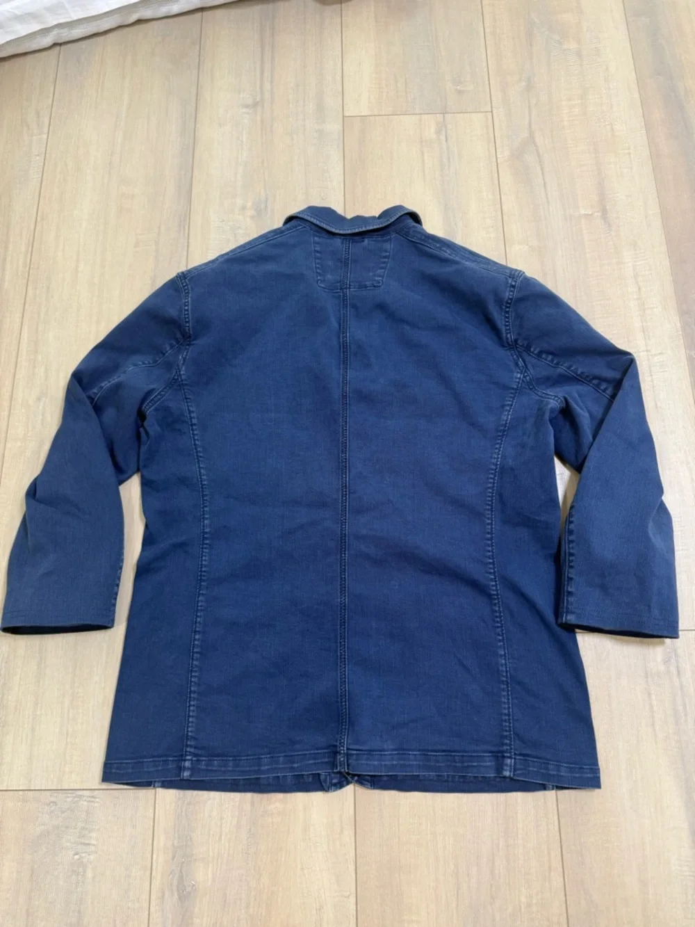 John Varvatos Navy Blue Lightweight Utility denim Jacket